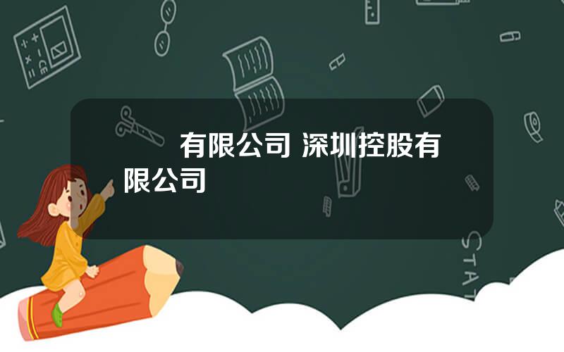 國際有限公司 深圳控股有限公司